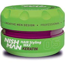 Nish Man Hair Styling Gel Wax Green 150ml