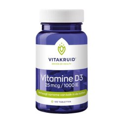 Vitamin D3 25 Mcg / 1000 IU 120 Tablets
