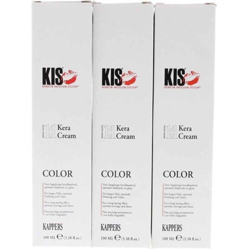 Kis Keracream Color Cream 100ml - Ivory Full Gray Coverage & Long-Lasting
