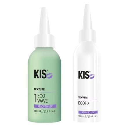 Royal KIS EcoWave 1 Perm Treatment for Normal to Fine and/or Colored Hair - Perm Liquid - Ammonia and Thioglycolate Free