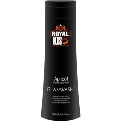 Royal KIS GlamWash Apricot 250ml Colour Shampoo Semi-Permanent 2 in 1