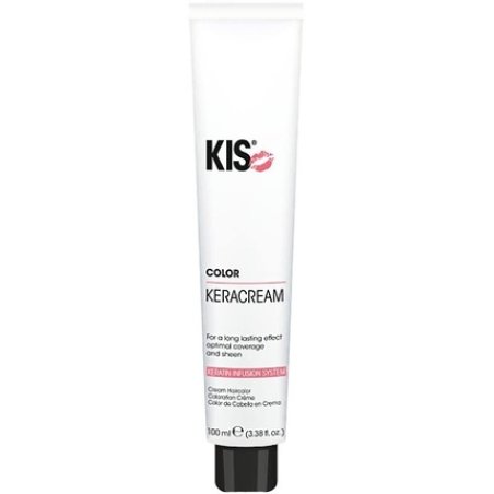 KIS KeraCream Color Permanent Hair Color Cream 100ml 5MN High Coverage Intensive Hair Color Keratin Infusion - Animal