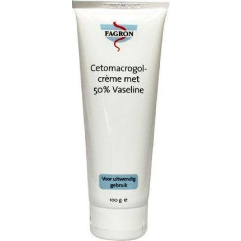 Fagron Cetomacrogol Cream 50% Vaseline 100g