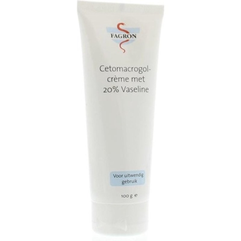 Fagron Cetamacrogol Cream With 20% Vaseline 100 Gr