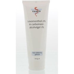Fagron Levomenthol 2% Carbomer Gel 100g
