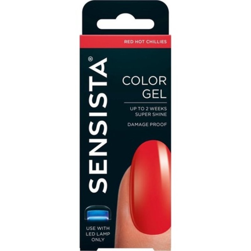 Sensista Color Gel Red Hot Chillies - Red