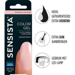 Sensista Color Gel Marshmallow Mood - Pink/Nude