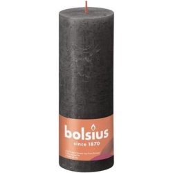 Bolsius Stompkaars Rust. Stormy Gray 190x68mm