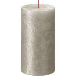 Bolsius Rustic Shimmer Metallic Candle 130mm x 68mm