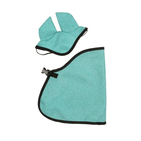 My Hobby Horse - Rug & ear bonnet blue glitter (MHH022001)