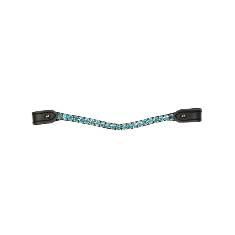 My Hobby Horse - Browband blue stones (MHH021002)