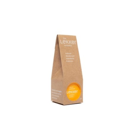 Lekker Deocreme Mandarin & Lemon - A Refreshing Cream Deodorant