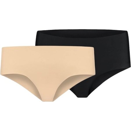 Bye Bra Invisible Seamless Panties with Smooth Edges and Ultrawhite Material 2 Pack - Sizes S, M, L