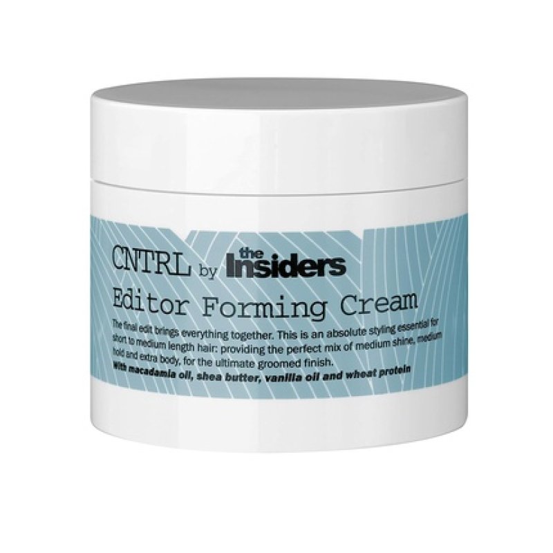Editor Forming Cream by The Insiders Medium Shine Hair Wax with Medium Hold and Extra Volume 100ml