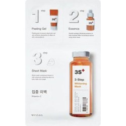 Missha - 3 Set Whitening Mask