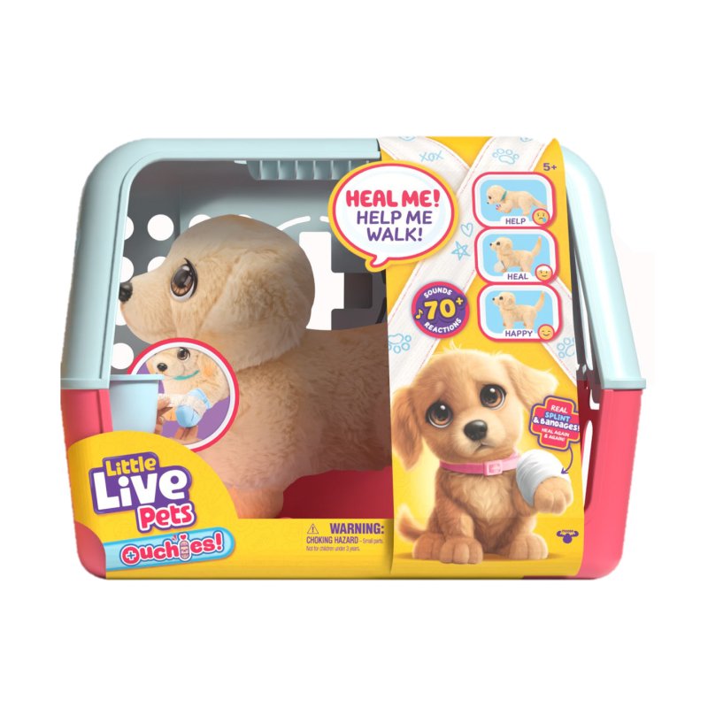 Moose Toys Little Live Pets Ouchies Puppy Cooper