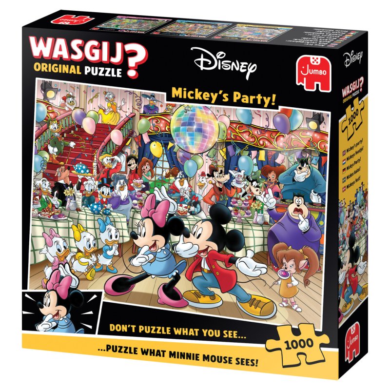 Wasgij Original Disney - La fête de Mickey ! (1000 pièces)