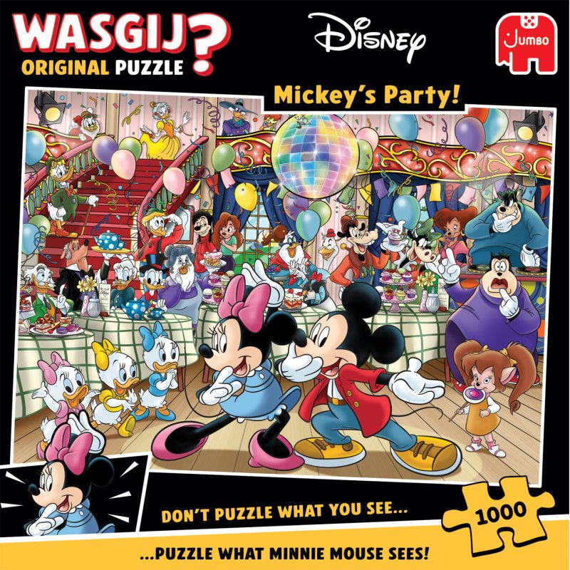Wasgij Original Disney - La fête de Mickey ! (1000 pièces)