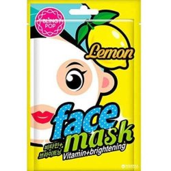 Bling Pop Mascarilla Facial Vitamina E Iluminadora Con Limon
