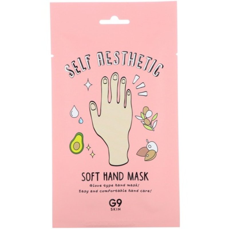 G9 Skin G9skin Self Aesthetic Soft Hand Mask - 5 Masks, 0.33 Fl Oz 10 Ml Each, 10 G Total