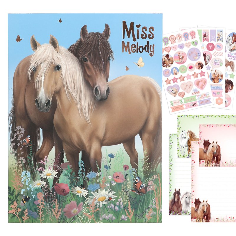 Miss Melody - Letter Set - Soft, Pastel Hues