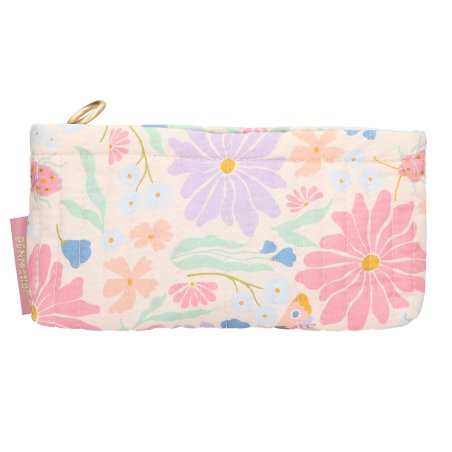 PENFection - Pencil Tube Flower - Cream-colored with Pastel Floral Print