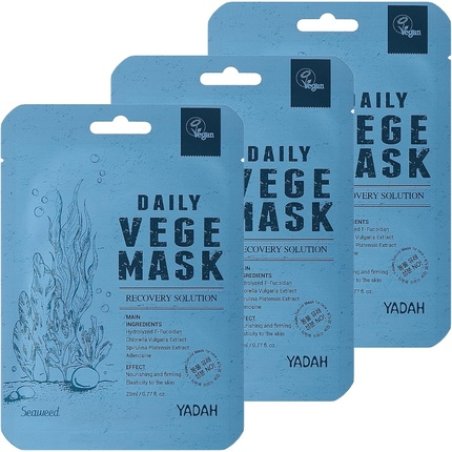 Yadah Daily Vege Mask Seaweed Recovery Solution Korean Skincare