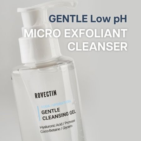 Rovectin Aqua Cleansing Gel Conditioning Cleanser Hydrating pH Balanced Facial
