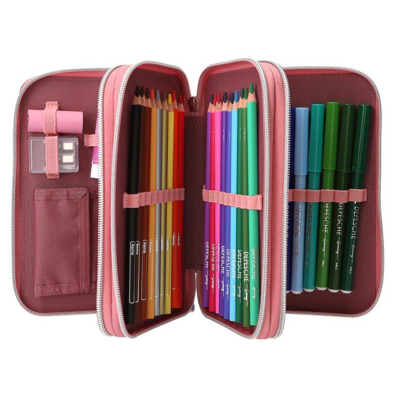Miss Melody Triple Pencil Case LED