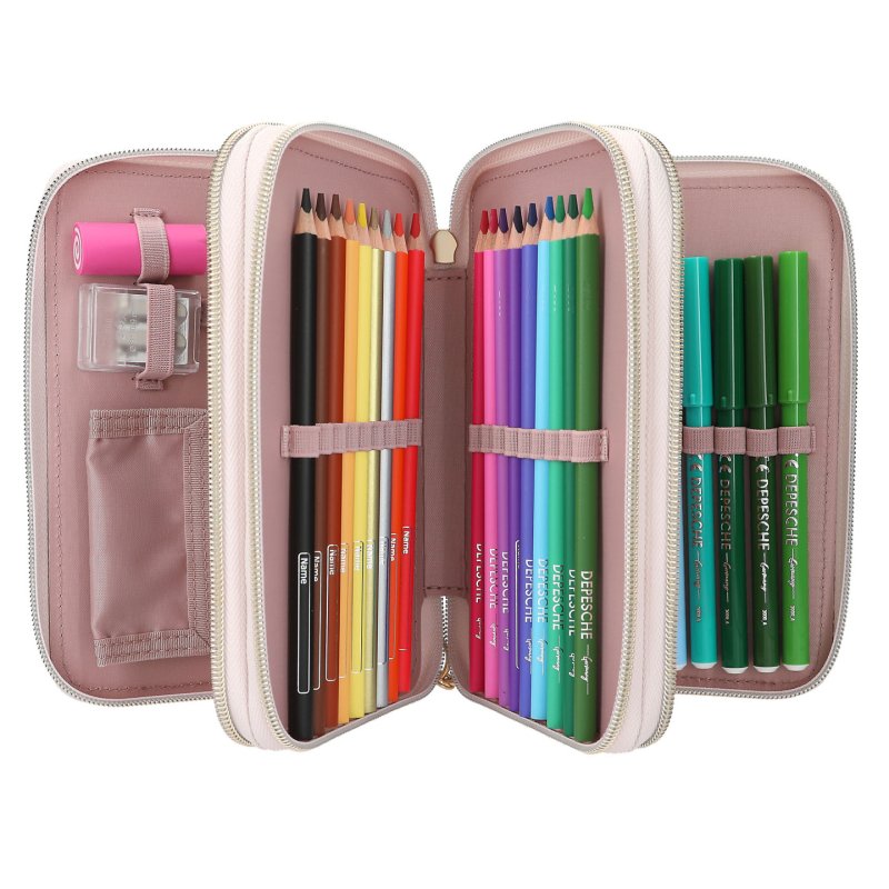 Topmodel - TOPModel Triple Pencil Case - SUMMER FEELING