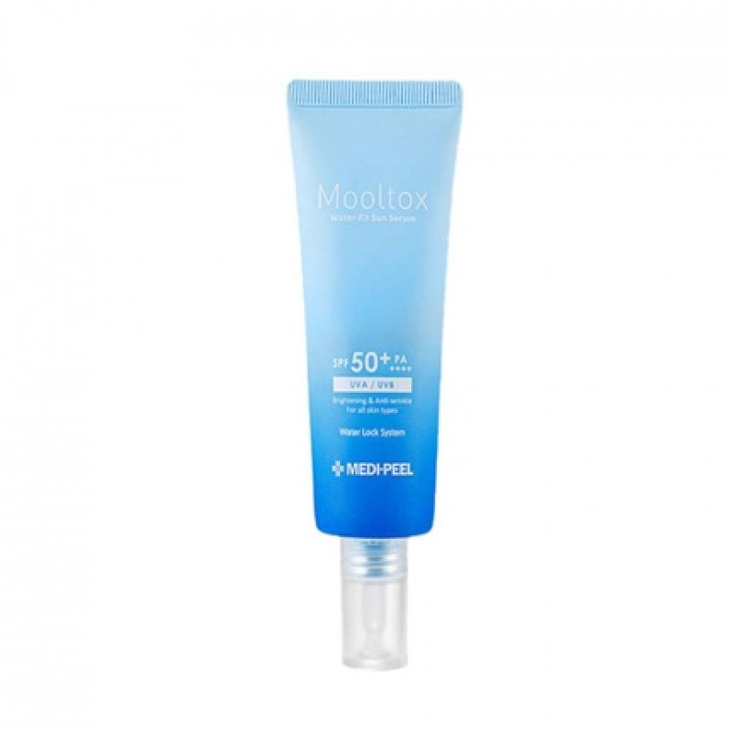 Medi-Peel Aqua Mooltox Water-Fit Sun Serum Spf50 Pa 50ml - High Protection Sunscreen