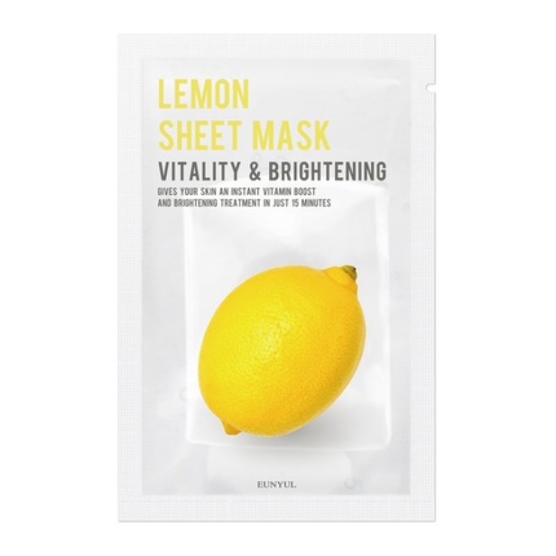 Eunyul Lemon Brightening Sheet Mask - 22ml
