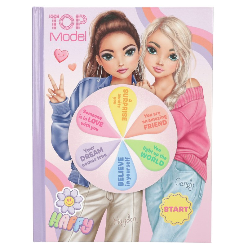 TOPModel Mood Colouring Book With Light English