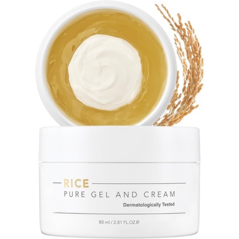 THANKYOU FARMER Rice Pure Gel and Cream Korean Rice Extracts 100,000ppm 2.81 Fl Oz