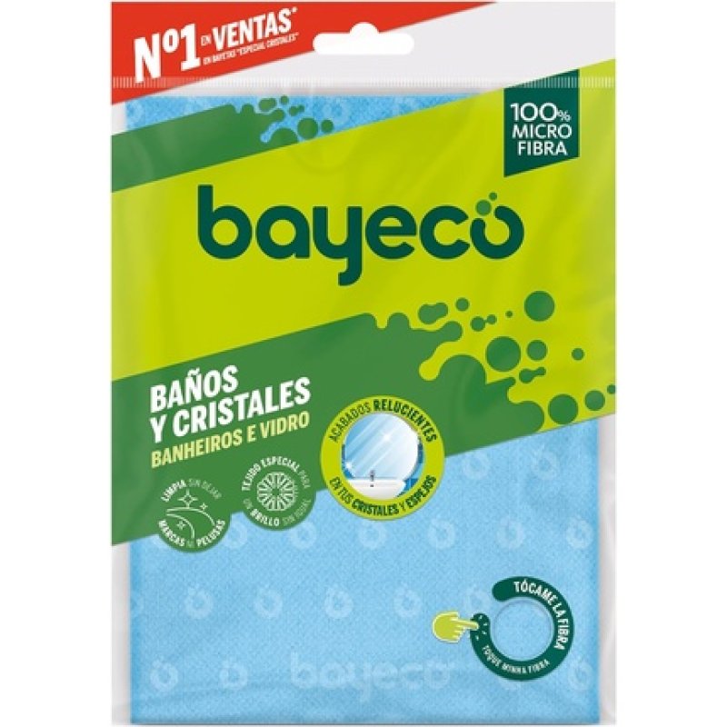 Bayeco Dishcloth Microfibre Baths and Crystals 20g