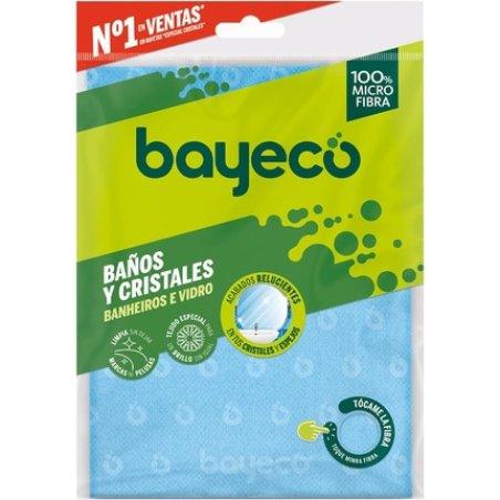 Bayeco Dishcloth Microfibre Baths and Crystals 20g