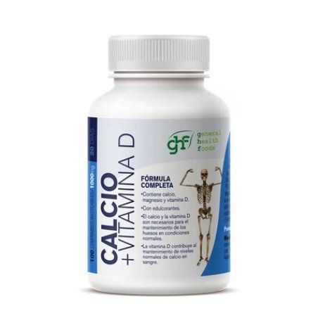 Ghf Calcium Vitamin D Chewable 1g 100 Tablets