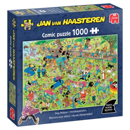 Jan van Haasteren - Dog Parcour (1000 pieces)