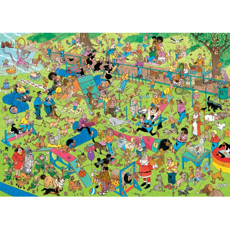 Jan van Haasteren - Dog Parcour (1000 pieces)