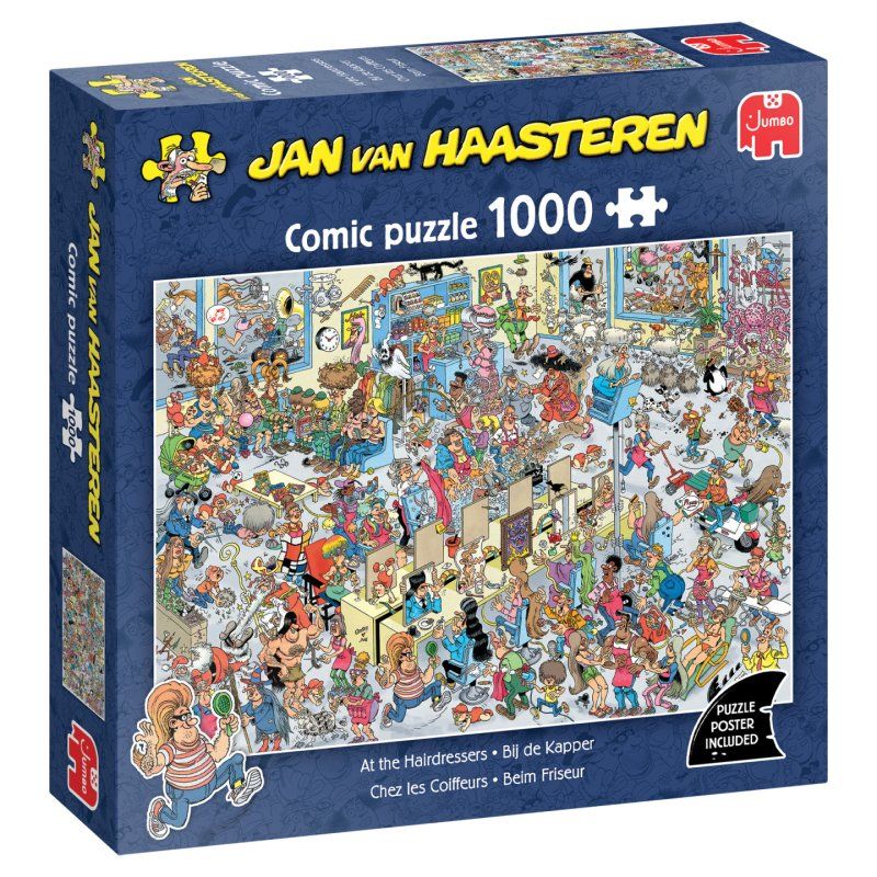 Jan van Haasteren - At the Hairdressers (1000 pieces)