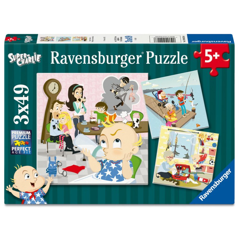 Ravensburger - Super Charlie - Familjen Annorlunda (12004226)