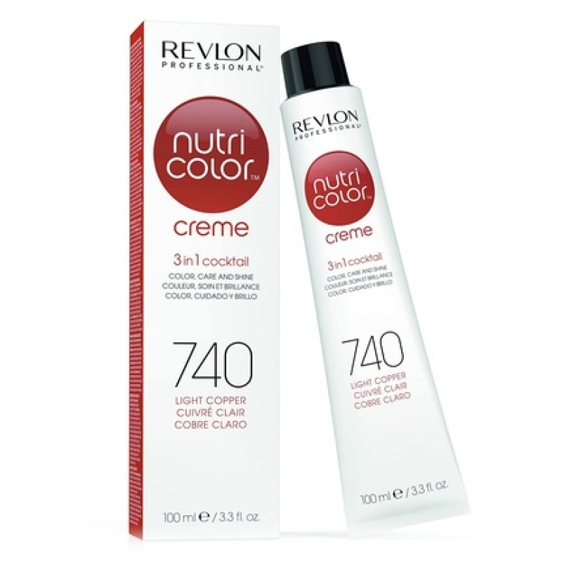 Revlon Professional Nutri Color Cream-1 740 Light Copper 100ml
