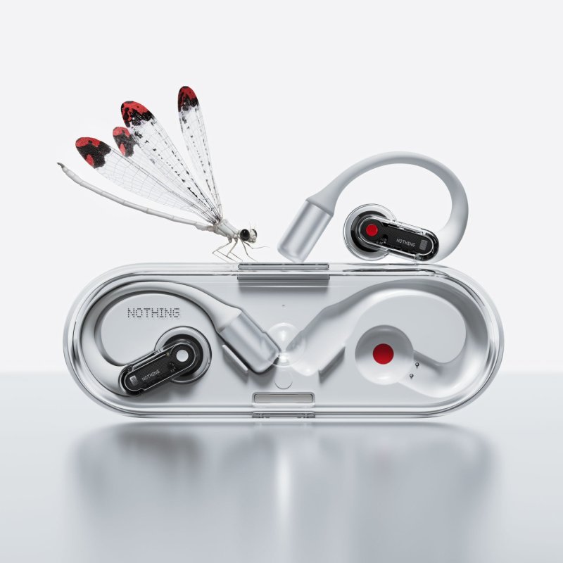 Nothing Ear (open) Headset True Wireless Stereo (TWS) In-ear Calls/Music Bluetooth White
