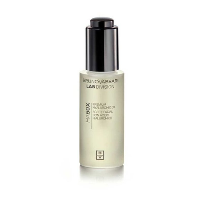 Bruno Vassari Hyaluronic Acid Anti-Wrinkle Daily Oil For Face, Neck, And Decollete - 30 Ml