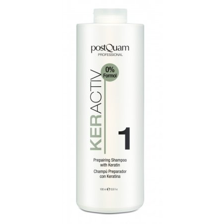 PostQuam Preparing Shampoo With Keratin, 1000ml