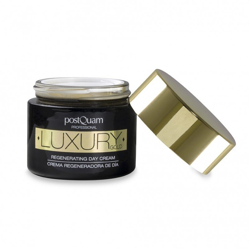 PostQuam Luxury Gold Anti-Ageing Face Cream for Women with Hyaluronic Acid and Gold Extract 50ml
