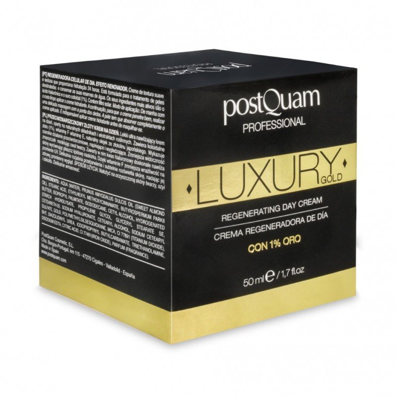 PostQuam Luxury Gold Day Moisturizing Cream Day cream Face 50 ml