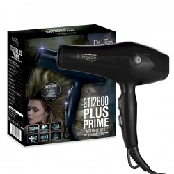 Italian Design GTI 2600 Plus Prime sèche-cheveux 2200 W Noir