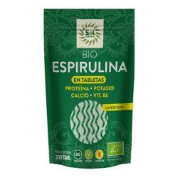 Sol Natural Organic Spirulina 200 Tablets