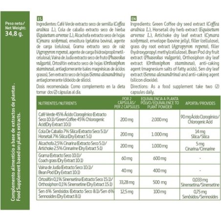 Green Coffee 2800mg Complex 60 Capsules